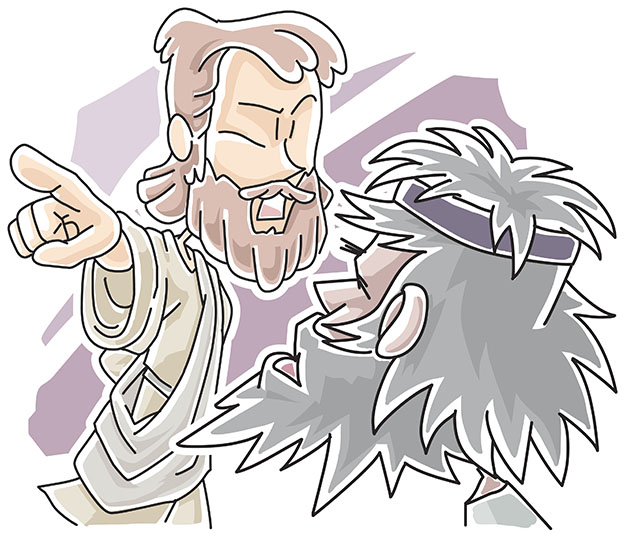 Jesus commanded the demon