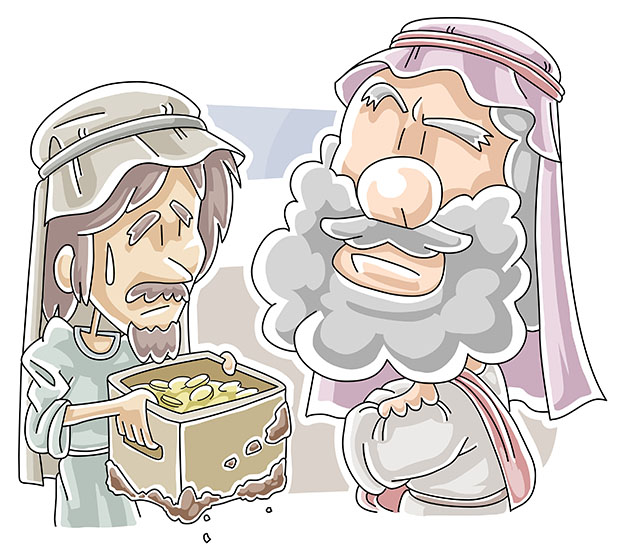 The servant who buried his talent