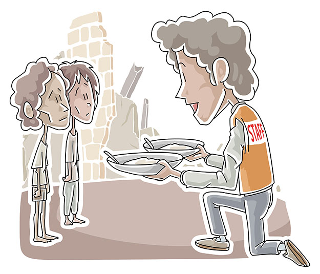 Whatever you did for one of the least