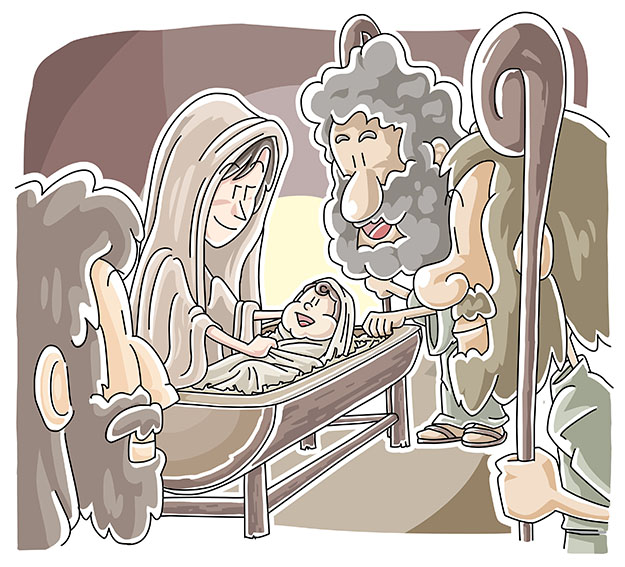 The Christ is born