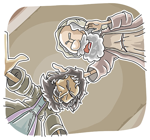 Ananias helped Saul's Conversion