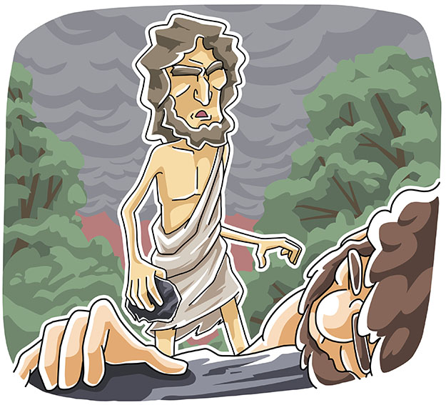 Cain murdered Abel