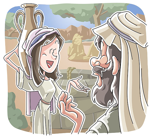 The search for Isaac's wife