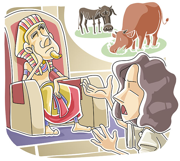 Joseph interpreted Pharaoh's dream