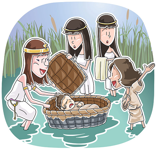 Moses was found in the Nile river