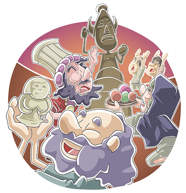 Israelites worshiped idols