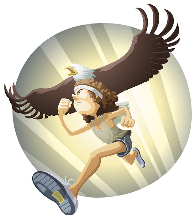 Soar on wings like eagles