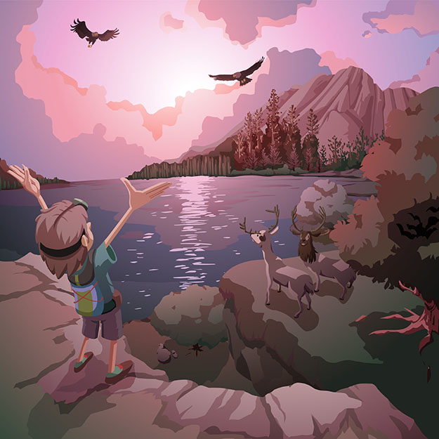 God's power and divine nature seen in the world